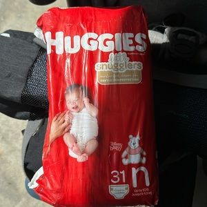 HUGGIES DIAPERS NEW BORN